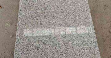 固原芝麻白光面毛板