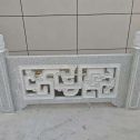 固原芝麻白河道栏杆 桥栏杆