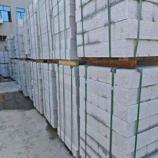 固原芝麻白路牙石，路侧石