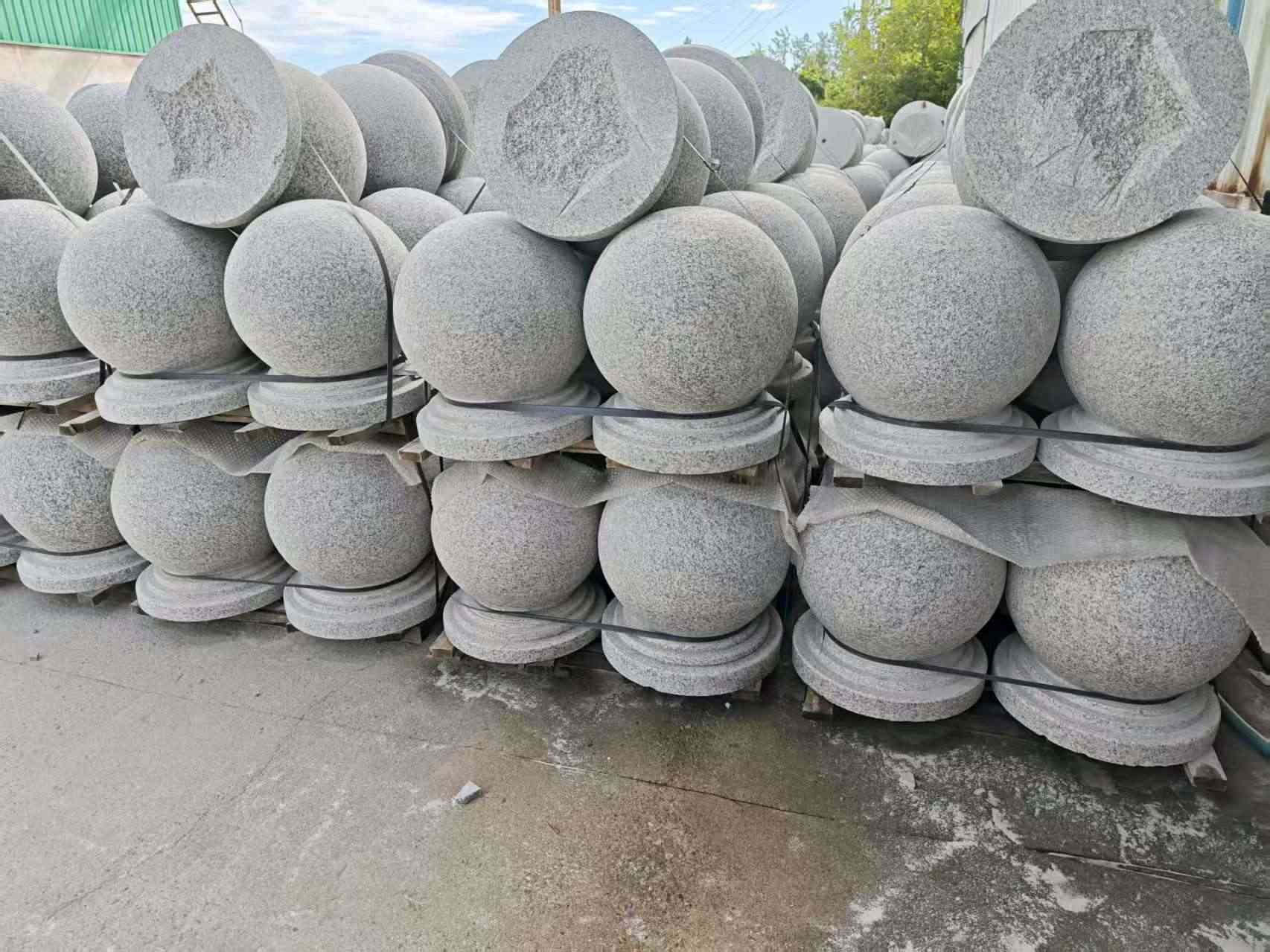 固原圆球石球挡车球