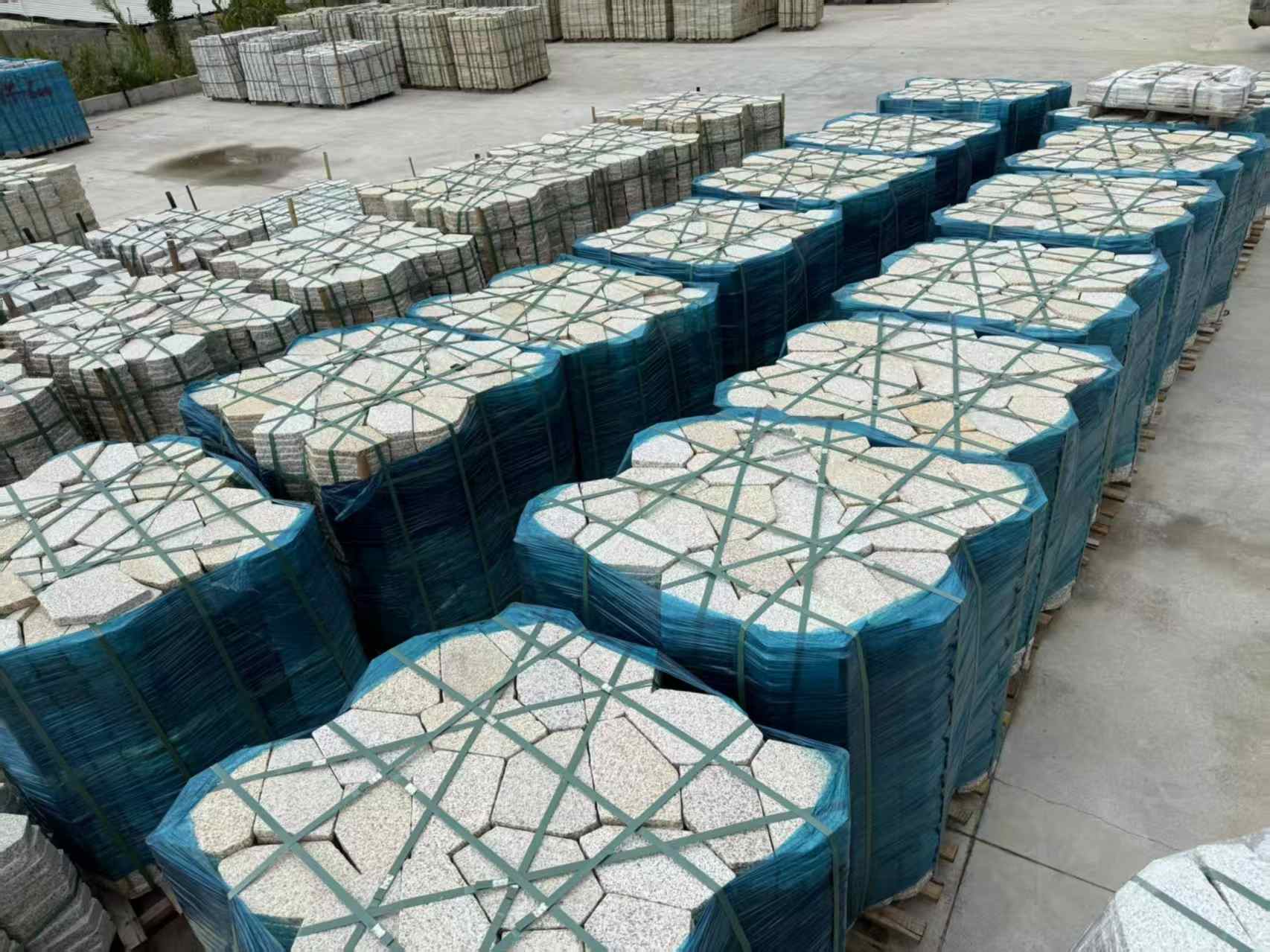 固原黄金麻冰裂纹 碎拼